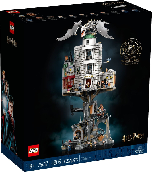 Конструктор LEGO Harry Potter 76417 Волшебный банк Гринготтса